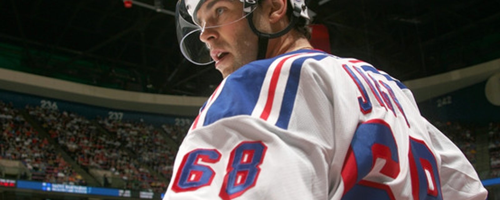 Jaromir Jagr comments on the Rangers’ star issue