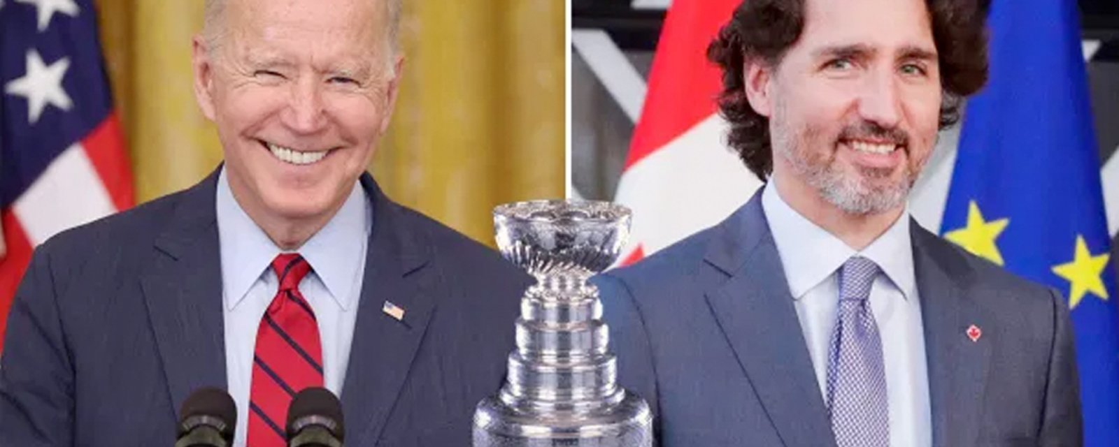 Biden and Trudeau make a bet on the Stanley Cup Final
