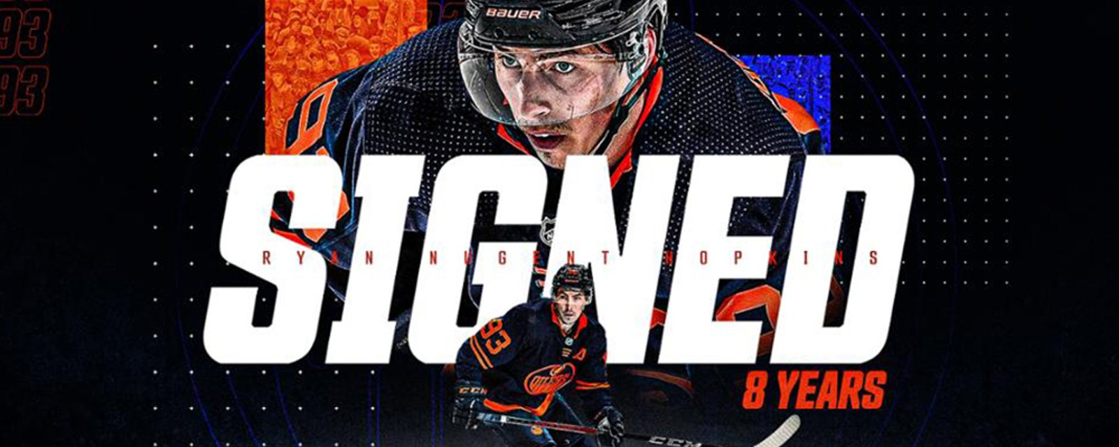 Oilers officially sign Nugent-Hopkins to a long-term deal