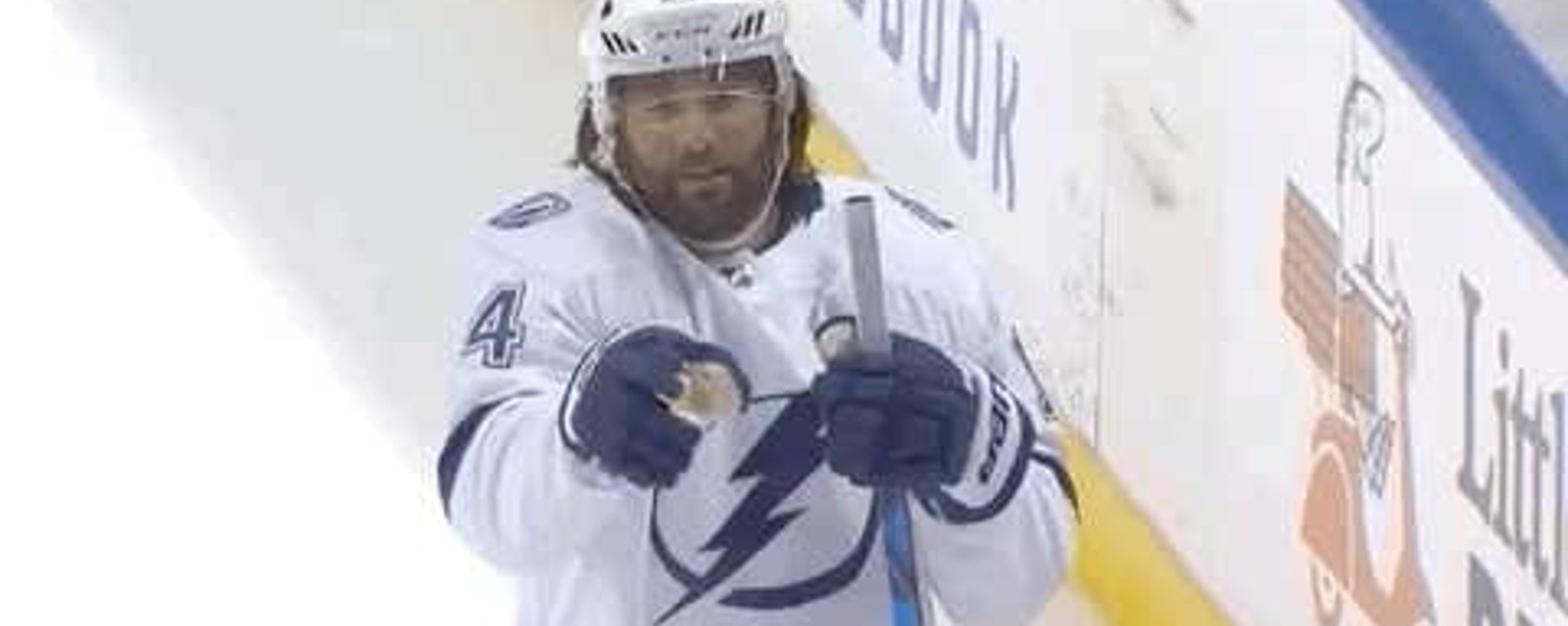 Pat Maroon fails as he attempts to provoke Habs in pregame warmup! 
