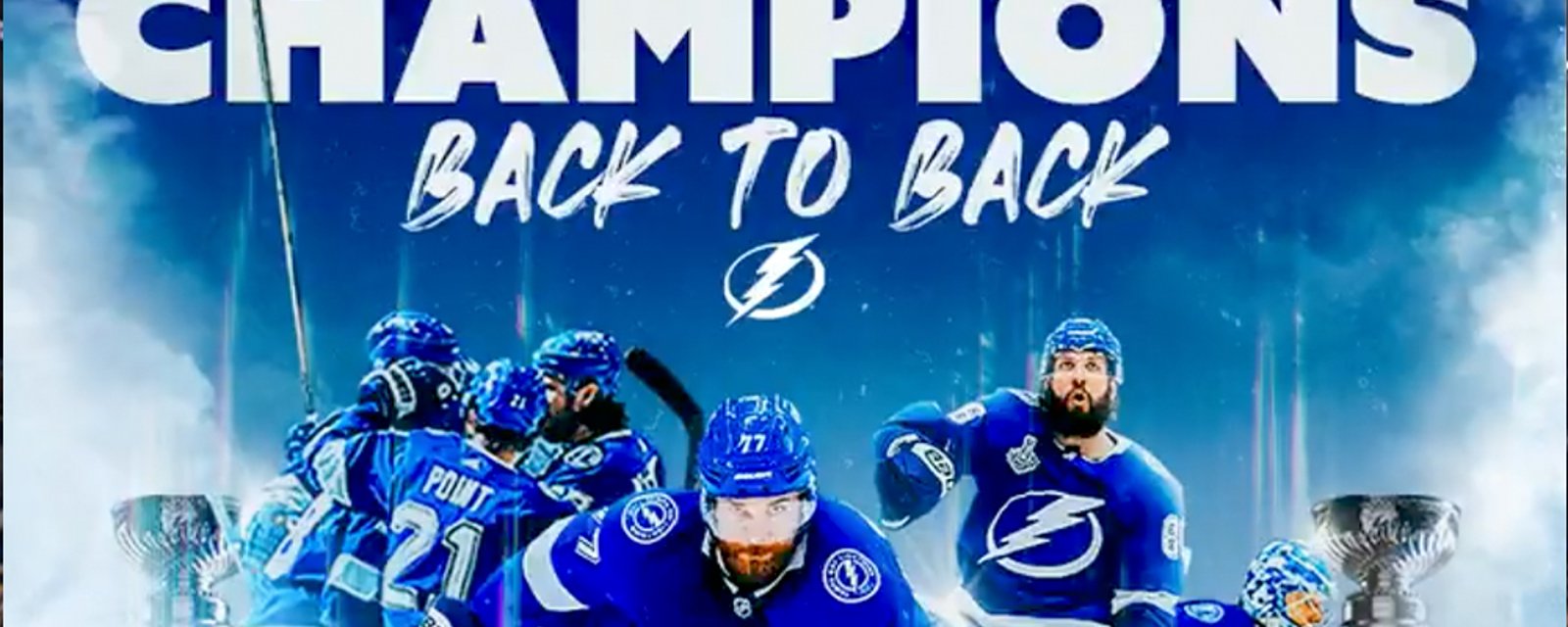 Lightning defeat Canadiens in Game 5 to win back-to-back Stanley Cup championships! 