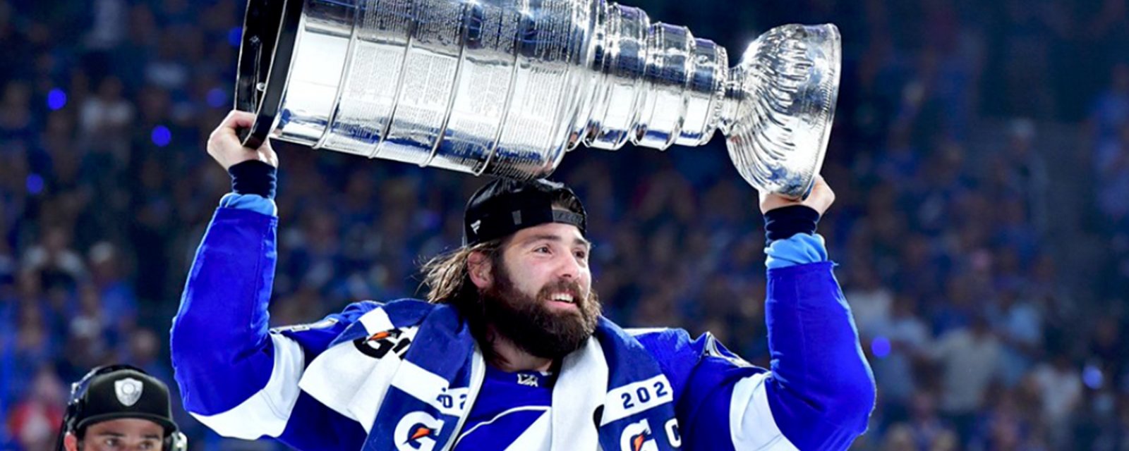 Pat Maroon couldn't resist celebrating on social media before Stanley Cup was even presented 