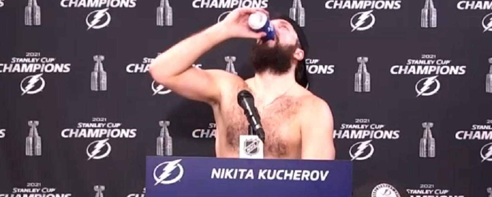 Kucherov pulls class act amidst controversial Cup celebrations 