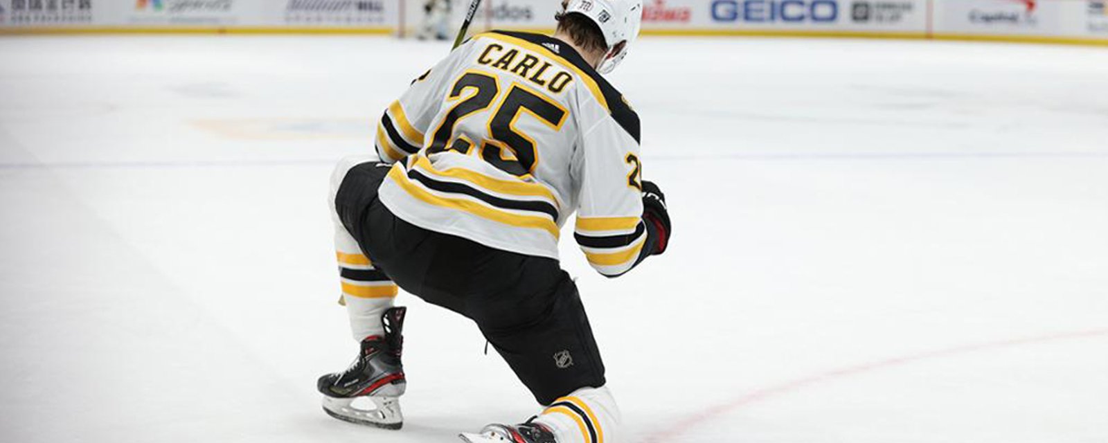 Bruins sign Carlo to a long-term deal worth nearly $25 million