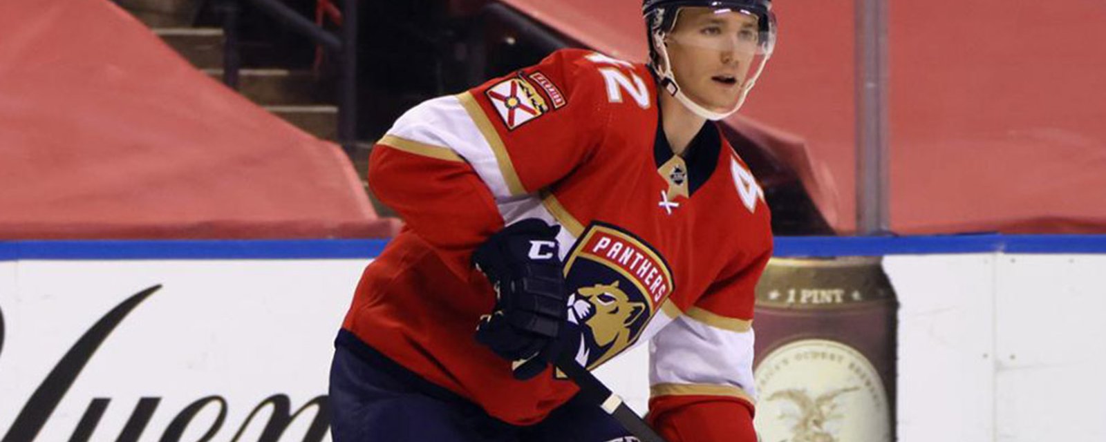 Newly re-signed forward Gustav Forsling paints bright picture for Florida Panthers 