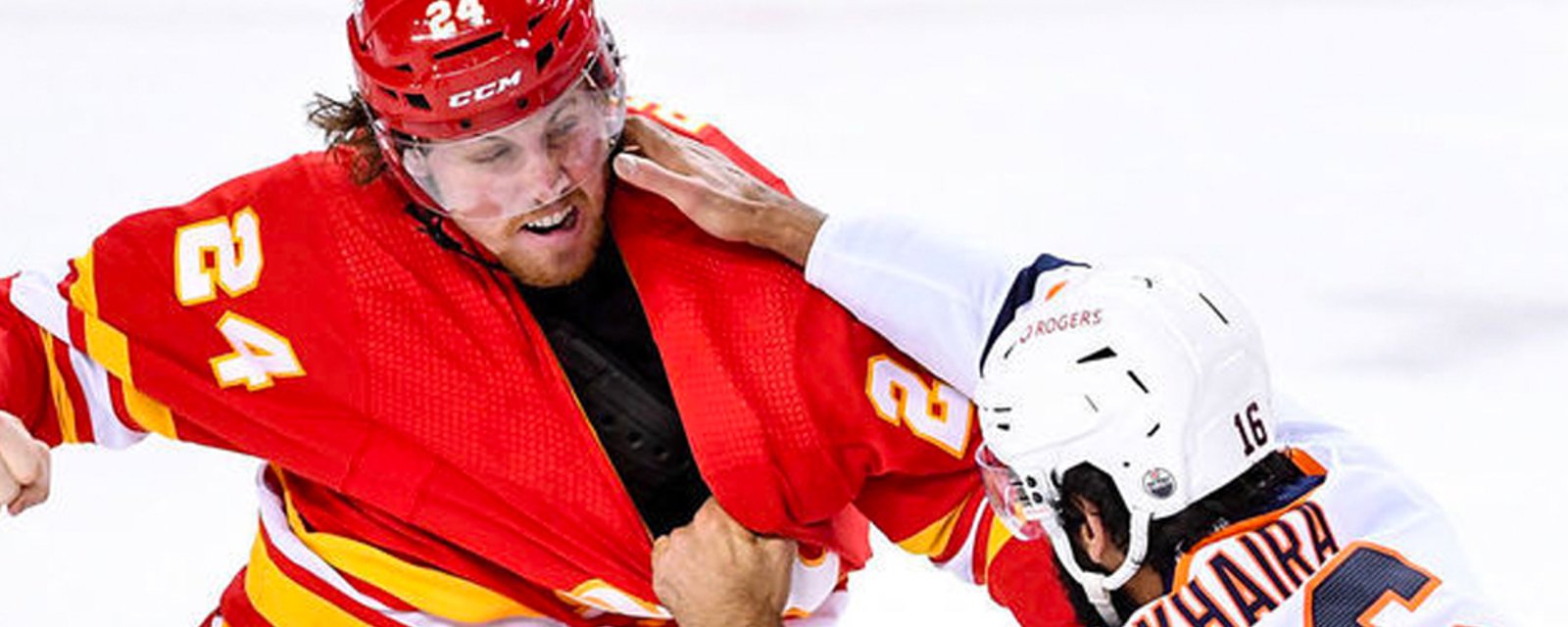 Flames re-sign forward Brett Ritchie, but have no plans on him playing for them