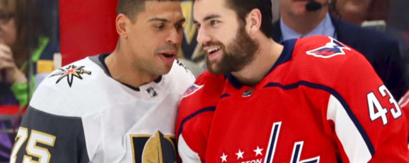Ryan Reaves used Tom Wilson to get Rangers to trade for him 