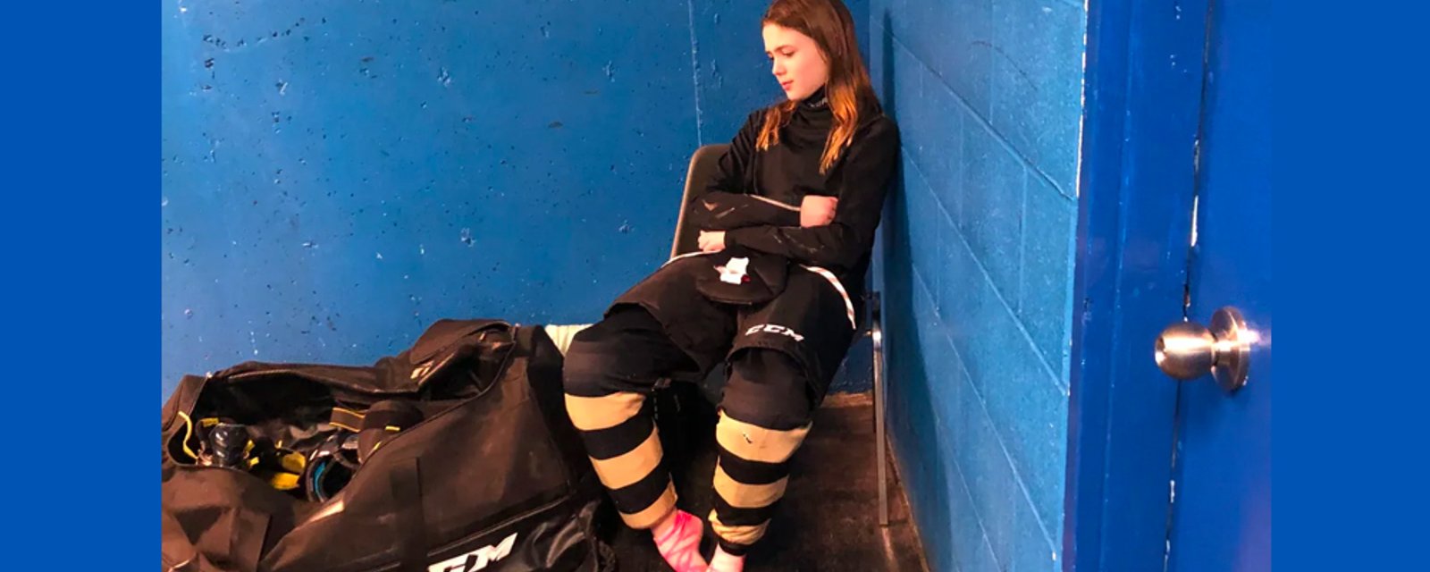 12-year-old girl banned from Saskatchewan Hockey over dressing room dispute