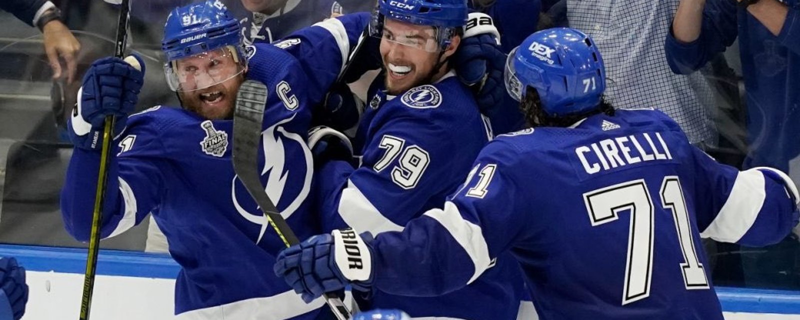 Lightning is once again busting the salary cap! 