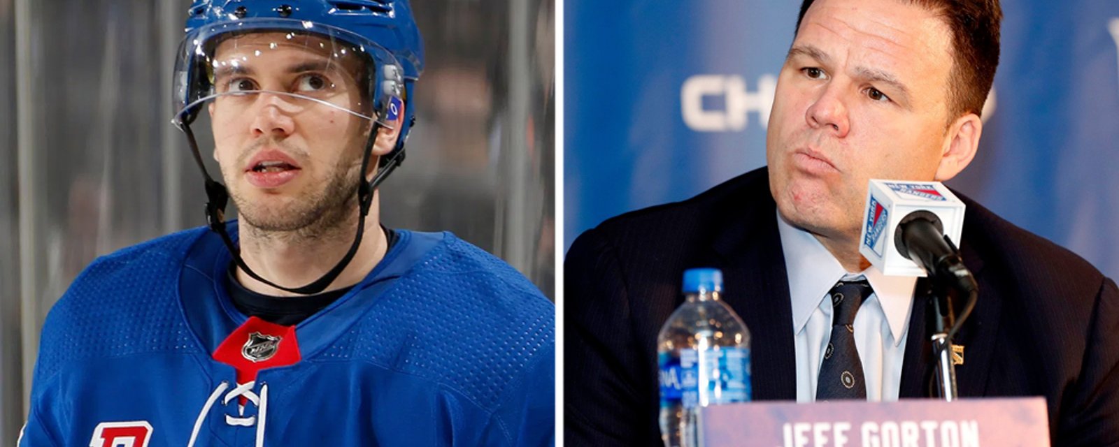 Former Rangers GM Jeff Gorton opens up on the Tony DeAngelo situation