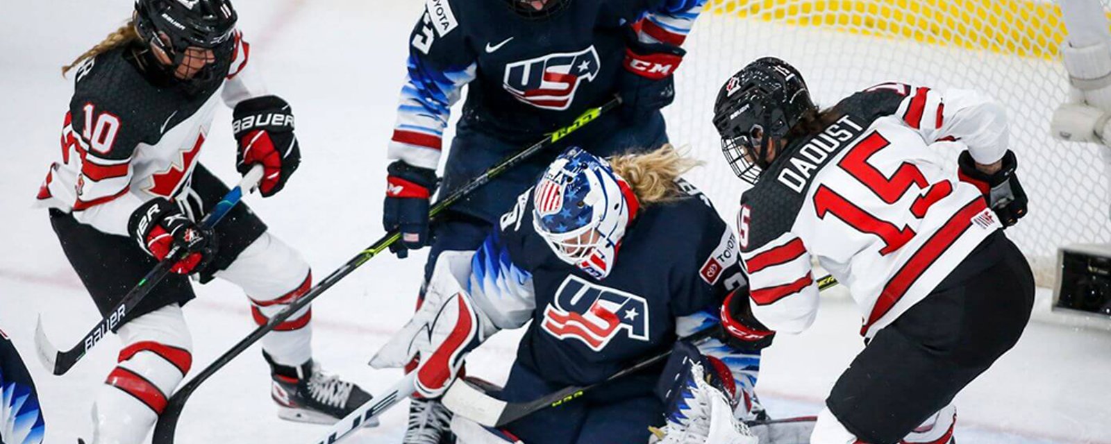 USA and Canada will face-off for gold in the women's world hockey championship