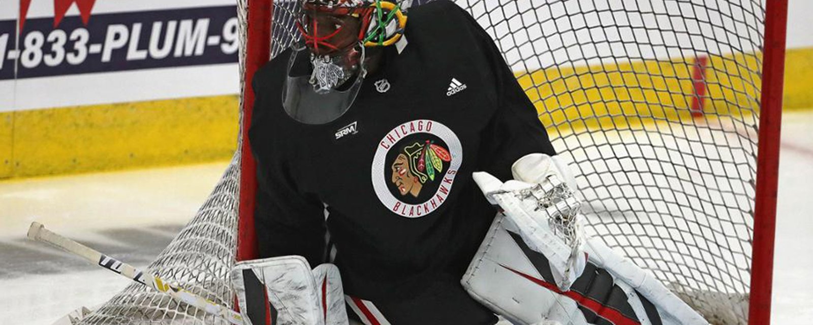 Malcolm Subban pays tribute to a Blackhawks legend with latest mask artwork 