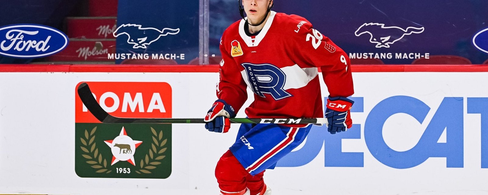 A Habs prospect has refused to take the vaccine.