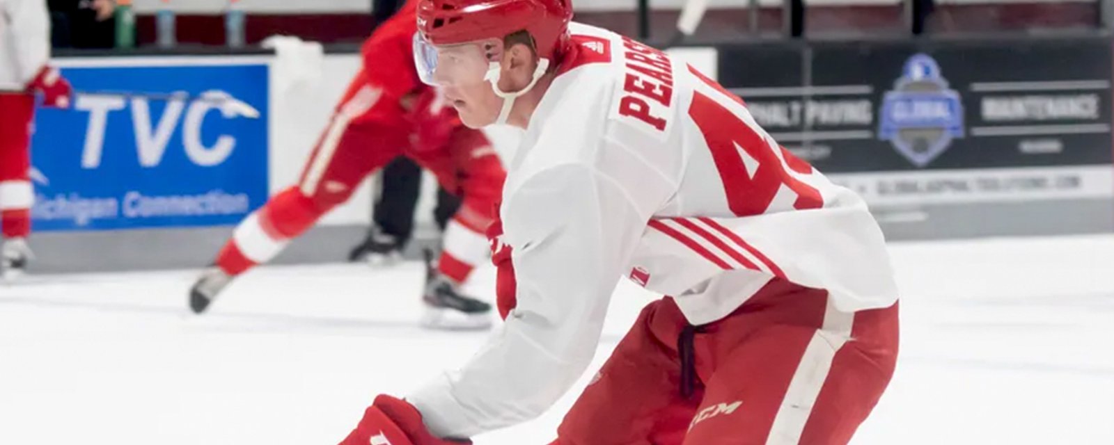 Chase Pearson aiming to make final Detroit Red Wings roster 