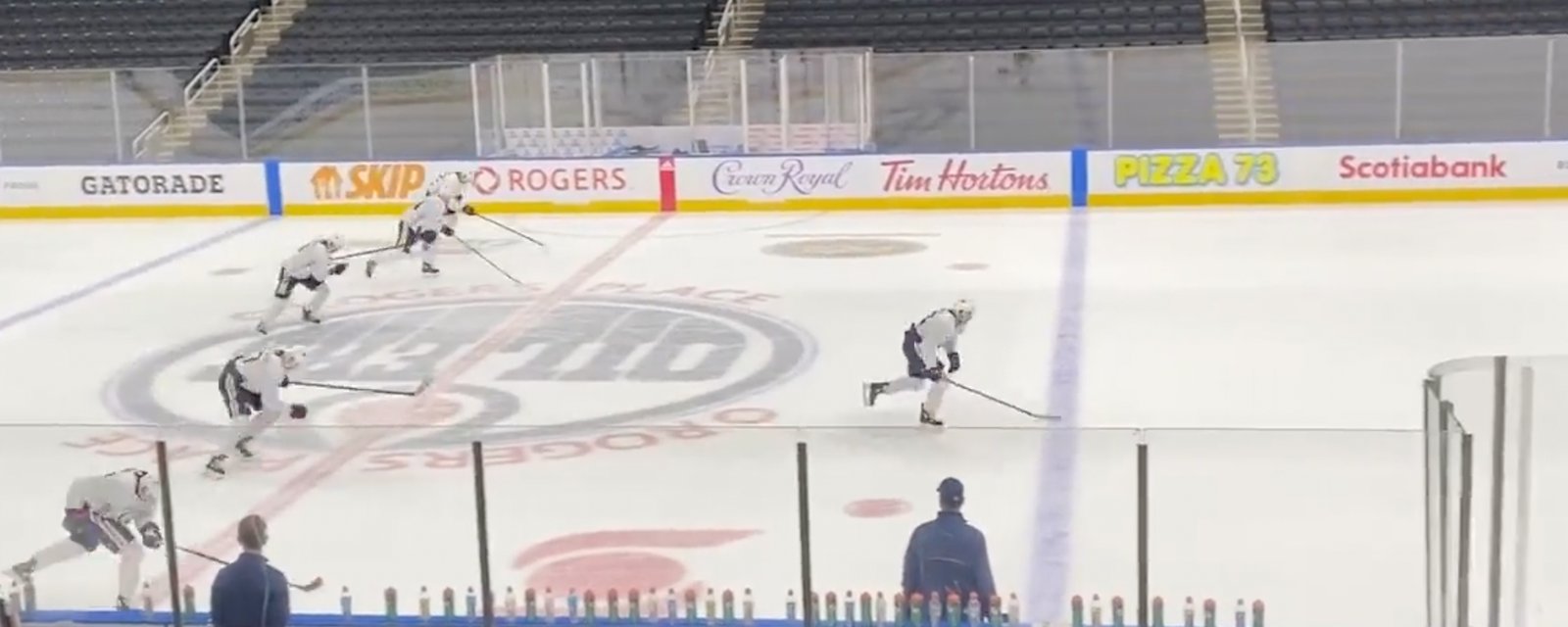 Connor McDavid humiliates his teammates on Oilers’ first day of camp 