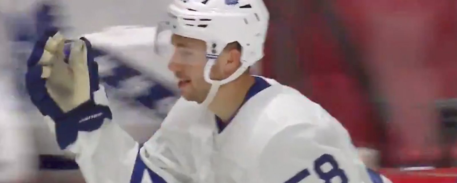 Maple Leafs forward Michael Bunting on fire vs. Senators (VIDEO)