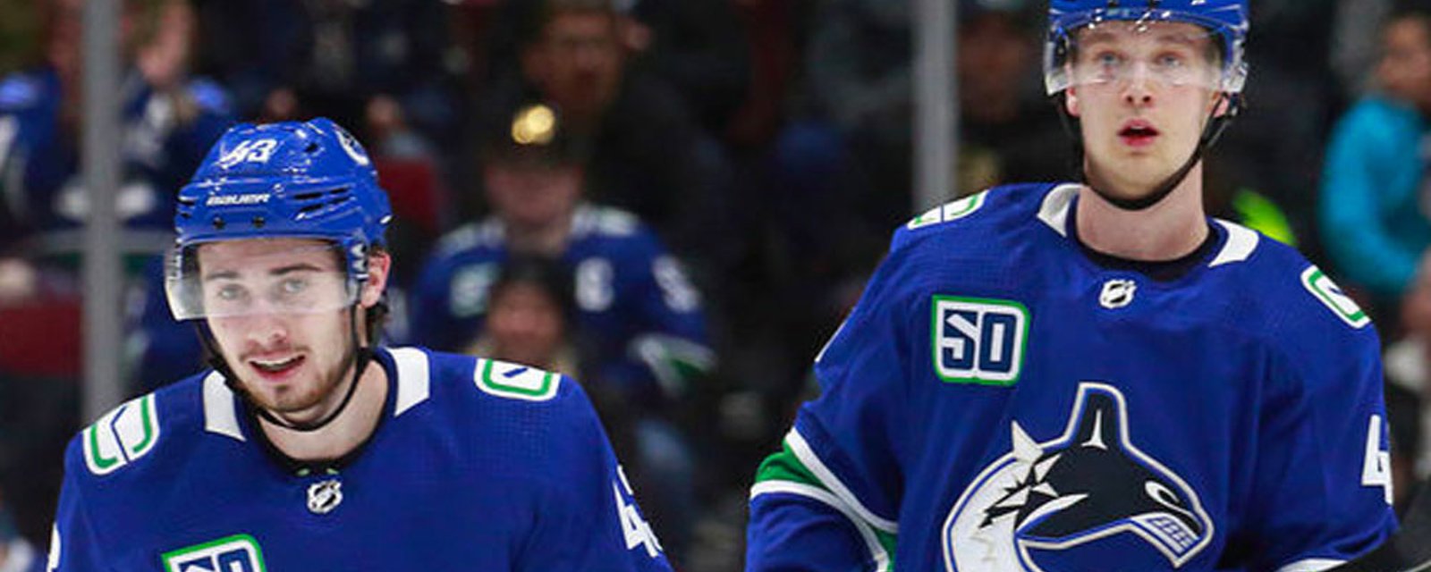 Canucks reportedly sign stars Elias Pettersson and Quinn Hughes