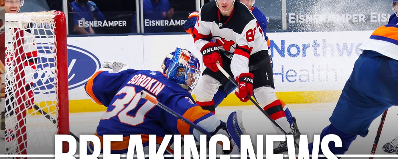 Breaking: Tonight's game between the Islanders and Devils has been cancelled