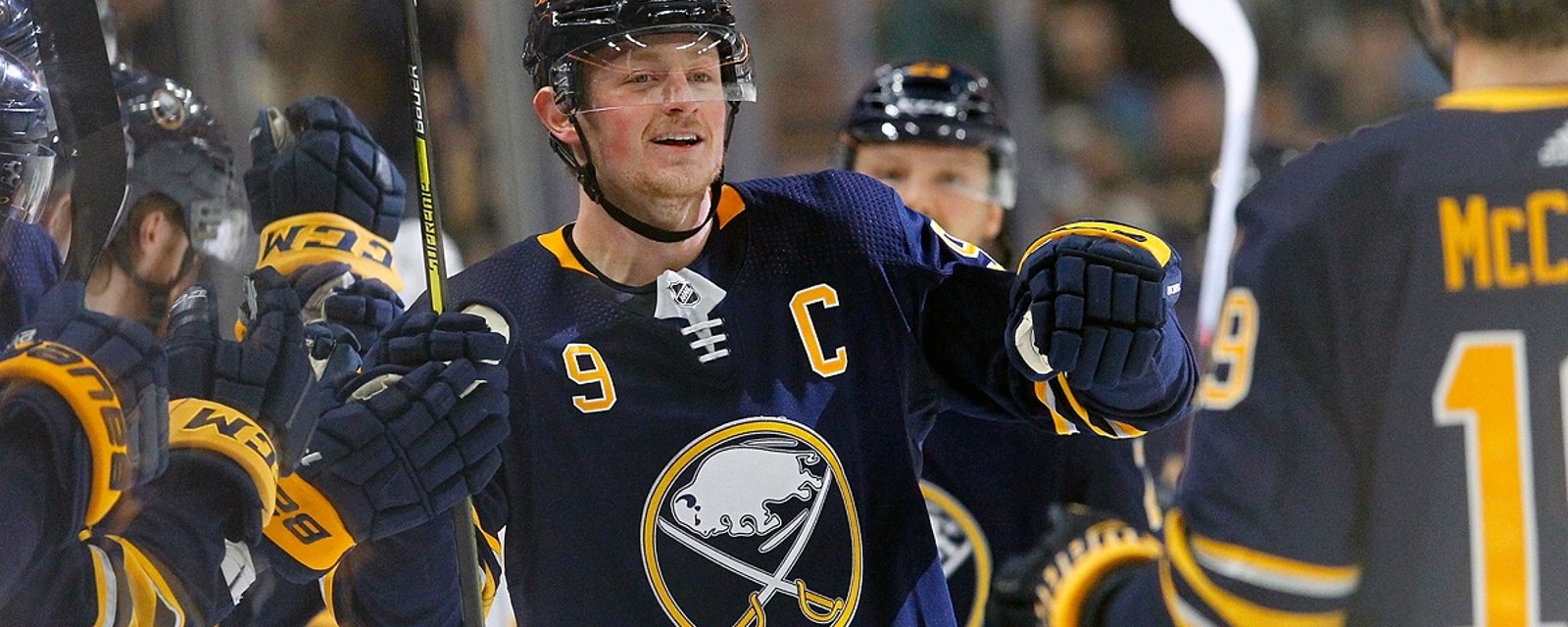 Sabres refusing to budge on Eichel trade, at least 1 team has pulled out of talks.