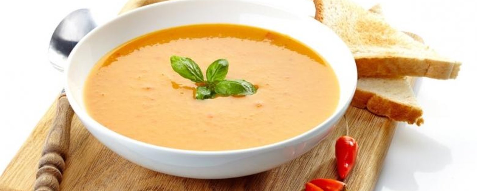 Une découverte étonnante : ​Soupe de Chou-fleur et poivrons rouges rôtis