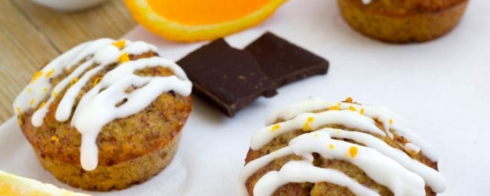 Muffins...Orange et yogourt grec