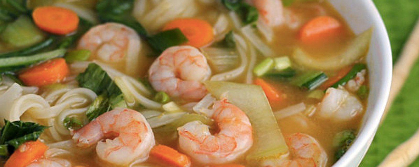 Une soupe de crevettes prête en 10 minutes... Une recette rapide et si réconfortante!