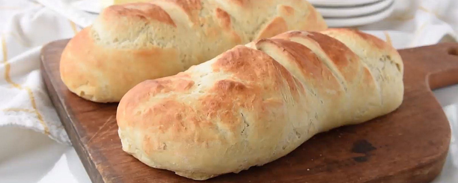 Confectionnez un pain français à la maison super facilement