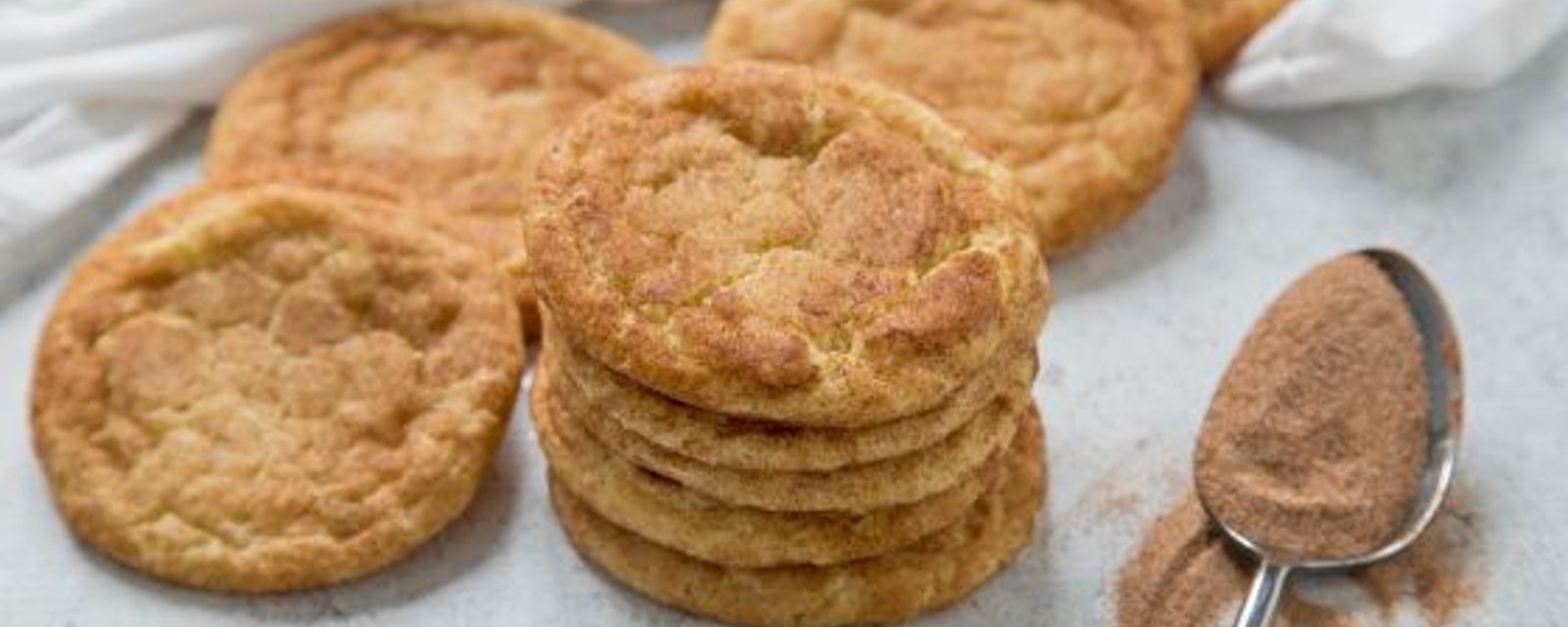 Vous adorerez ces biscuits moelleux au sucre à la cannelle!