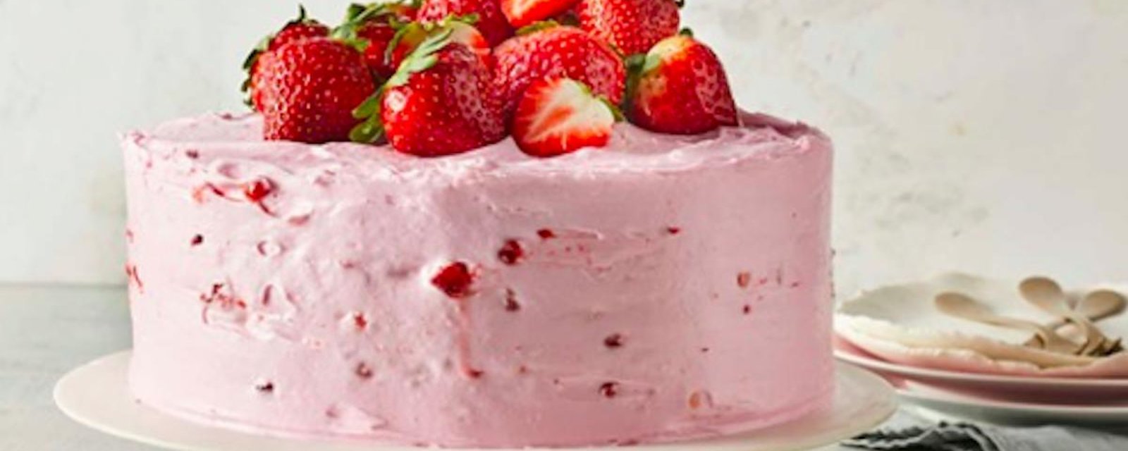 Sublime gâteau aux fraises et à la limonade