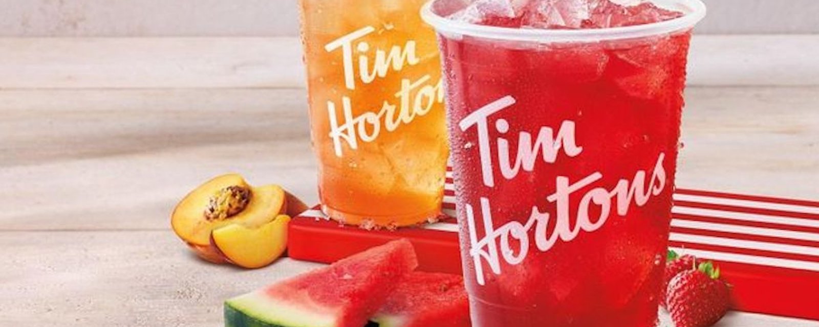 Tim Hortons lance deux nouvelles boissons fruitées pour l'été