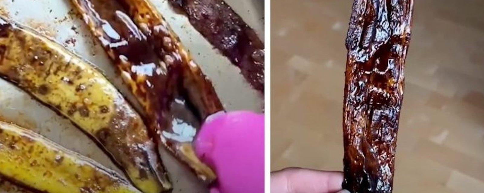 La tendance virale en ce moment sur Tiktok: apprendre  à faire du «bacon» avec des pelures de banane
