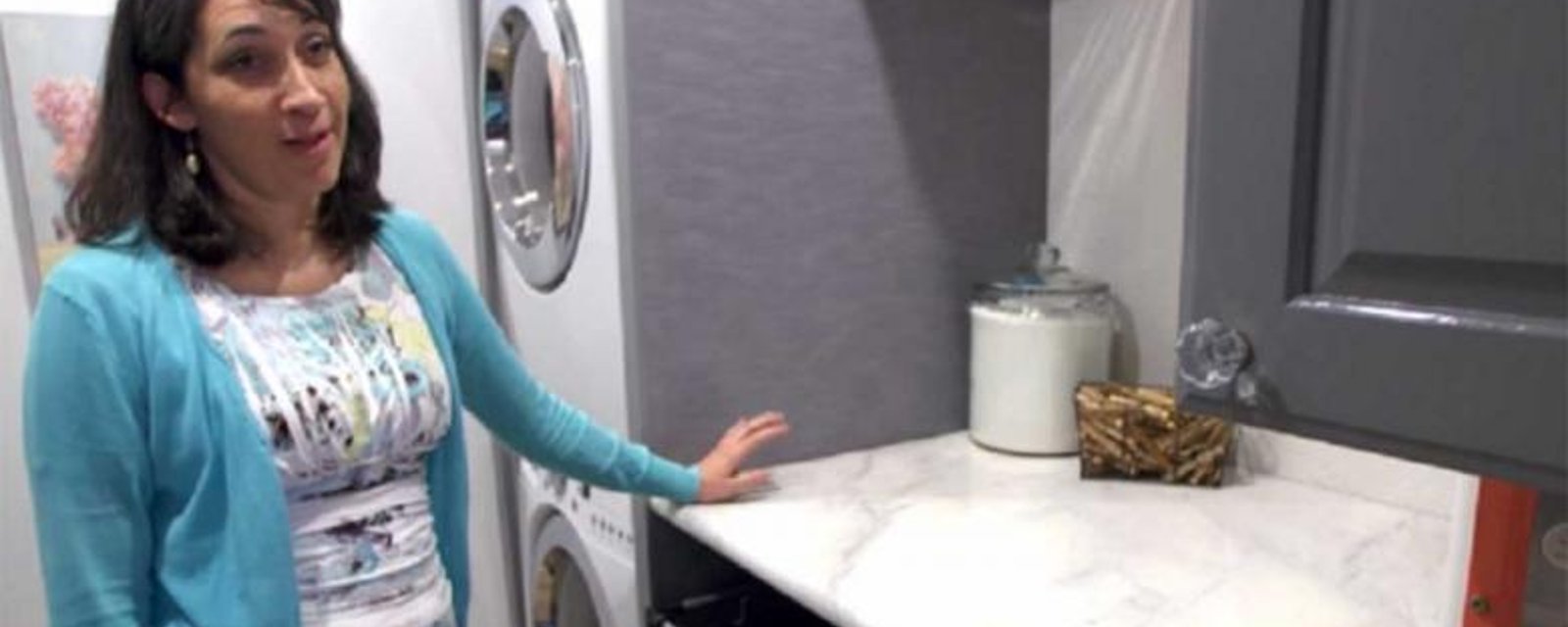Pour moins de 400$, cette mère de 6 enfants construit une salle de lavage INCROYABLE!