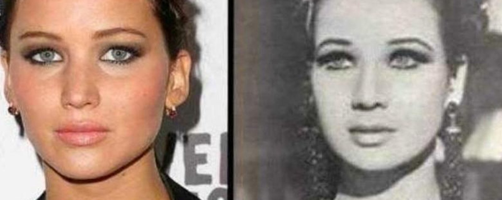 22 photos de célébrités et de leurs jumeaux du passé, c'est hallucinant!