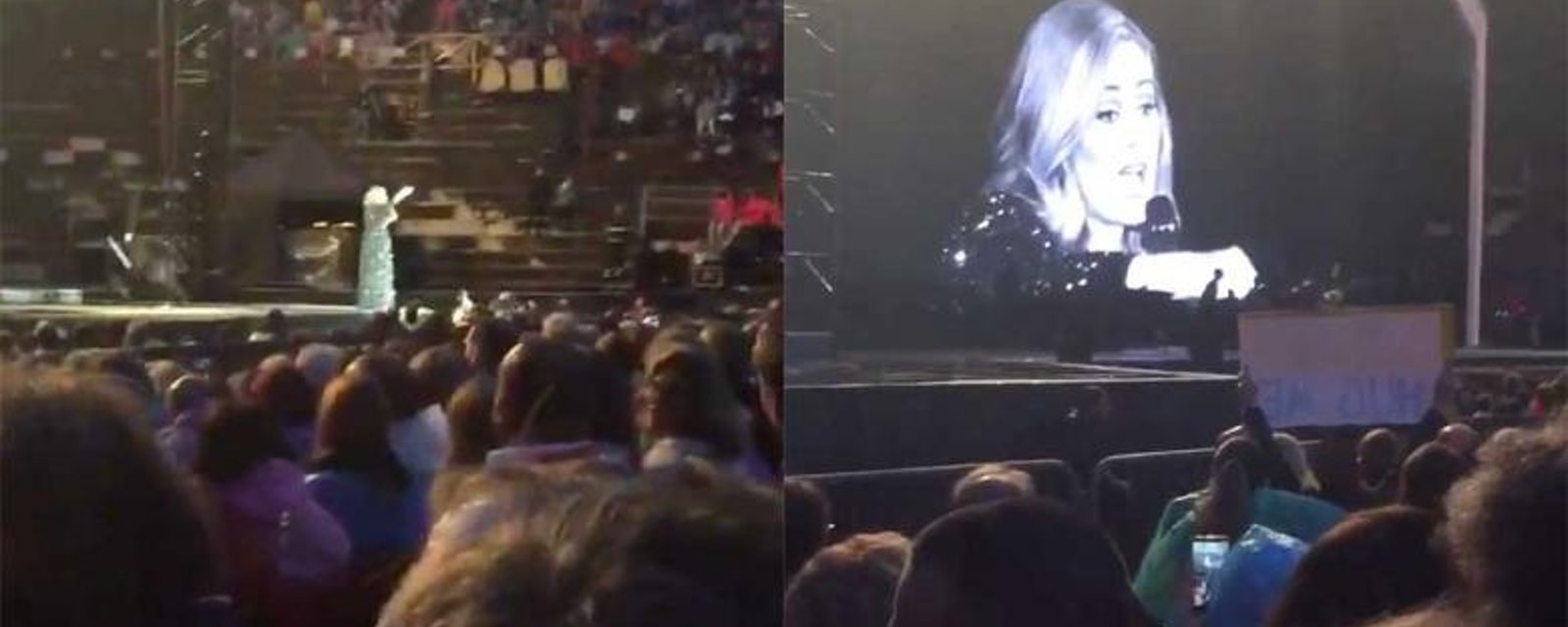 [VIDÉO] Adele se met en colère après une fan en plein concert!