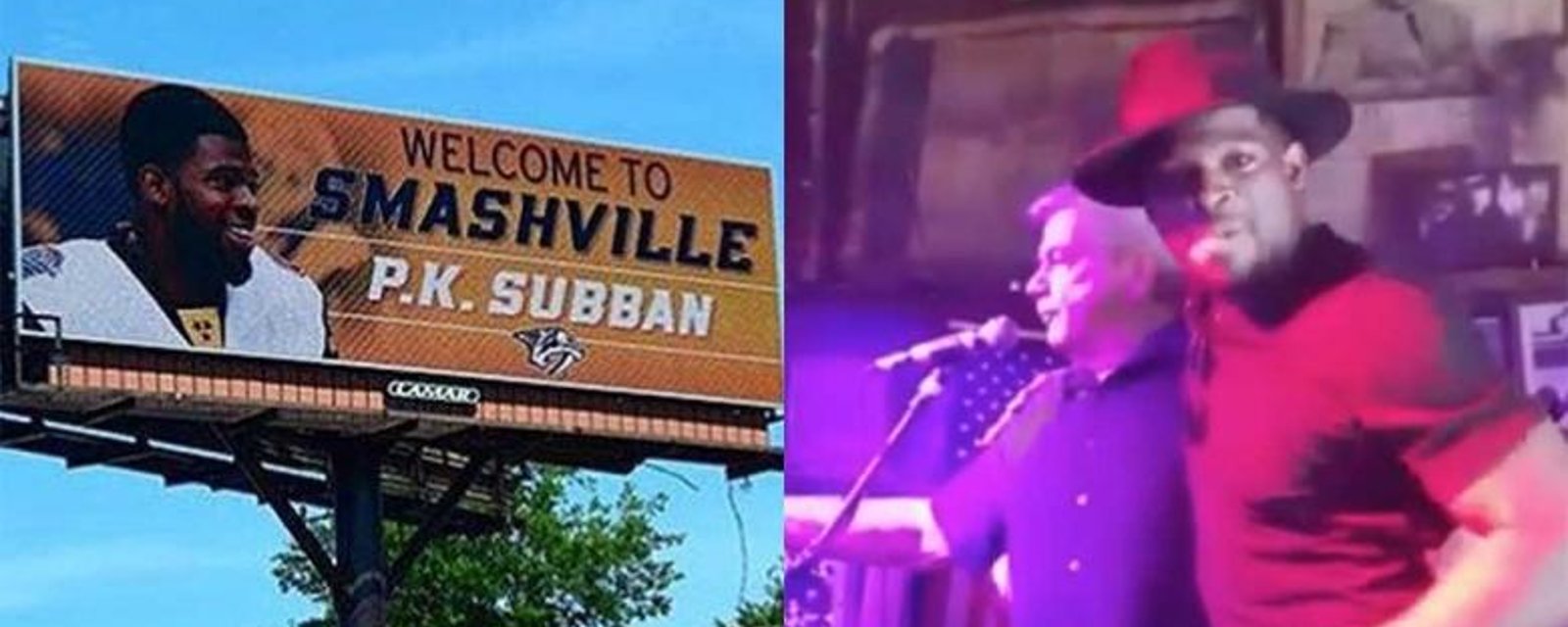 [VIDÉO] PK Subban fait un malheur sur une scène country de Nashville!
