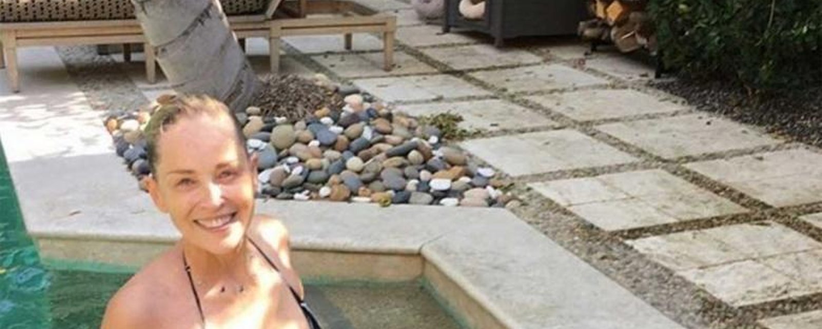 À 58 ans et en bikini, Sharon Stone a un corps de rêve 