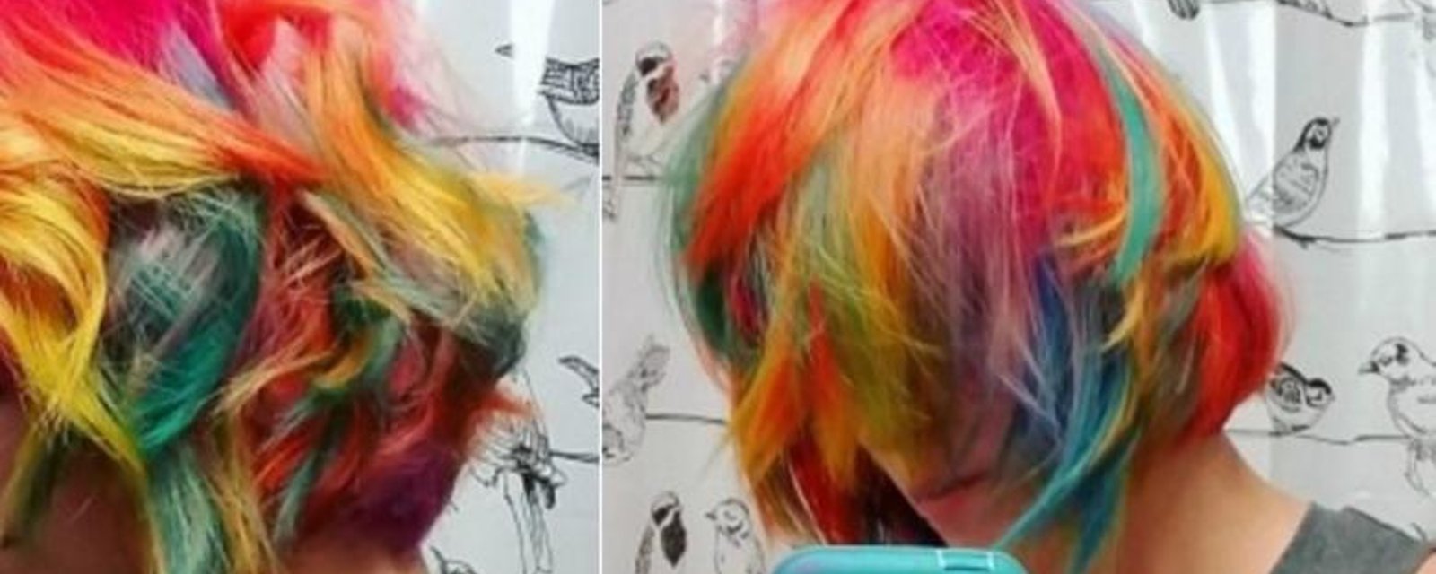 Une chanteuse québécoise se fait teindre les cheveux multicolores! 