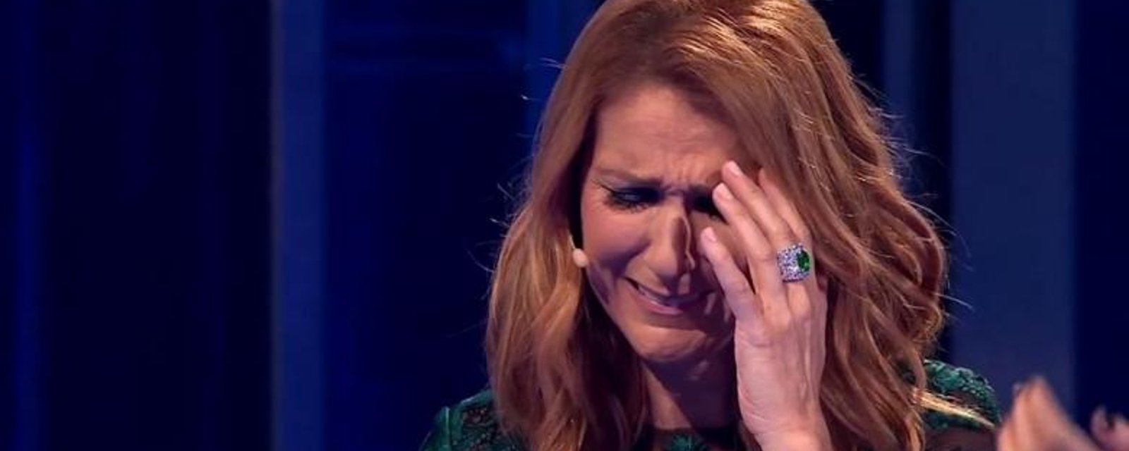 Céline Dion explose en larmes à la télévision...