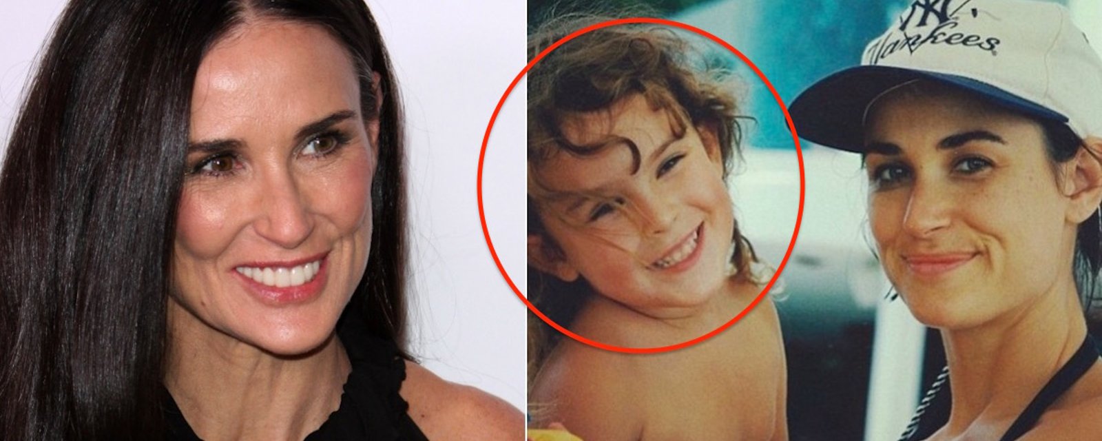 La fille de Demi Moore a vieilli... Elle ressemble à sa mère comme deux gouttes d'eau! 