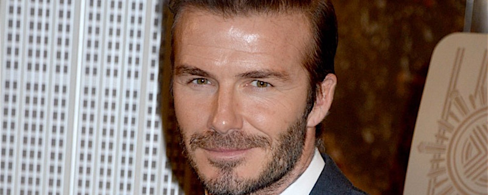 David Beckham ne ressemble plus à ça...