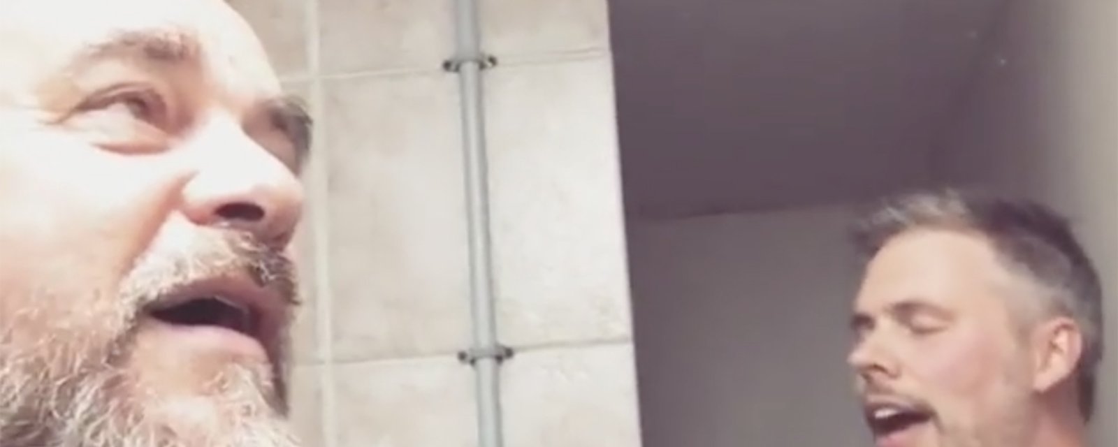 Une vidéo de JF Breau et Sylvain Cossette dans la douche fait réagir sur les réseaux sociaux!