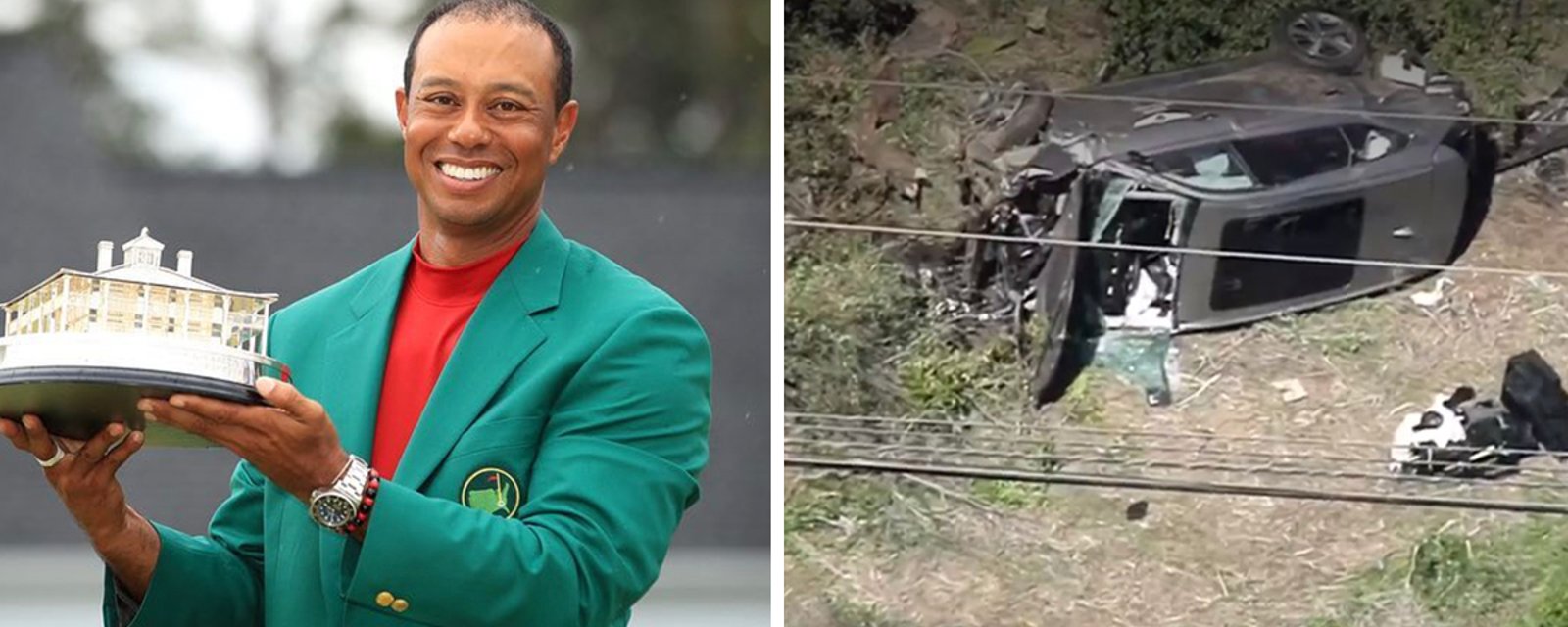 De nouveaux détails sur l'état de santé de Tiger Woods font surface, après son accident 