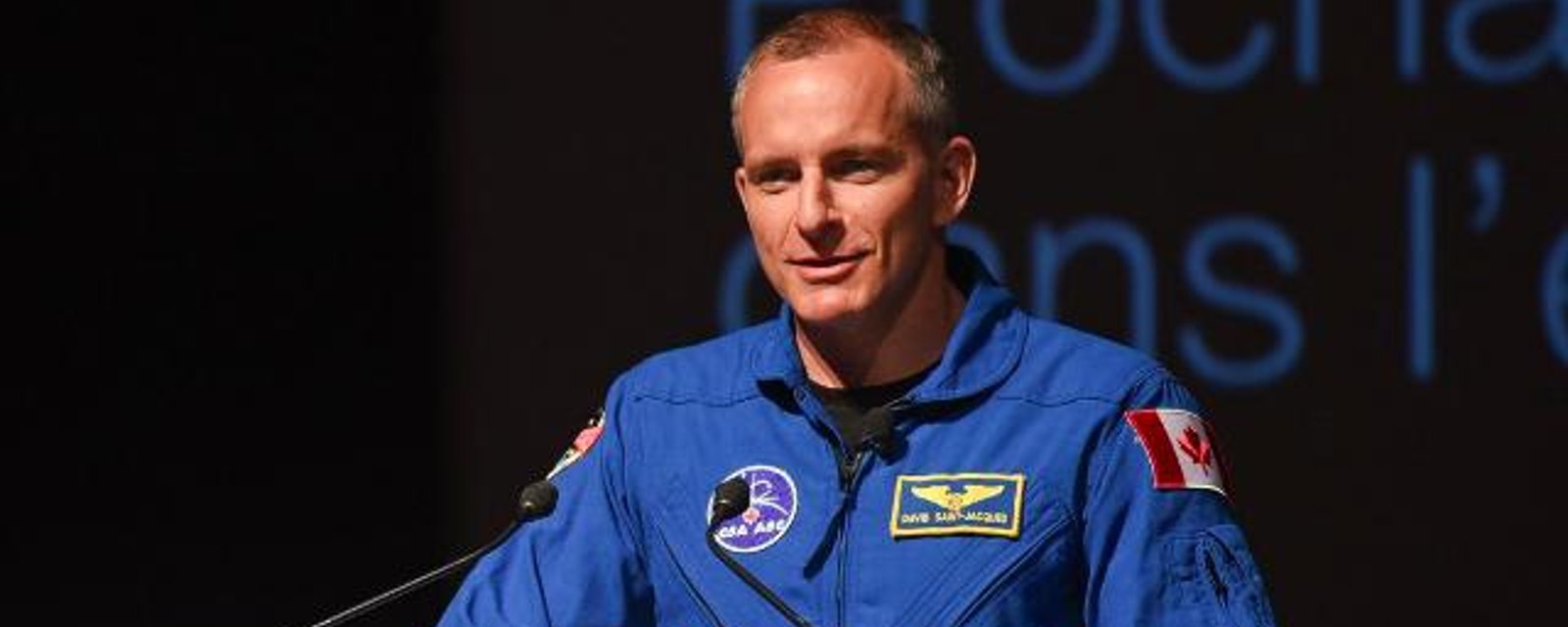 L'astronaute David Saint-Jacques raconte une histoire aux enfants en direct de l'espace