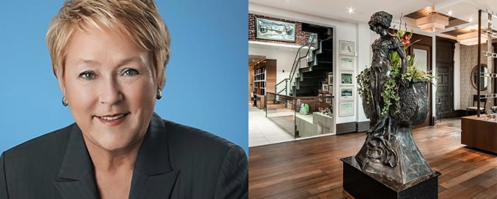 Le luxueux penthouse de Pauline Marois a été vendu pour 4,6 M$ et les photos sont hallucinantes