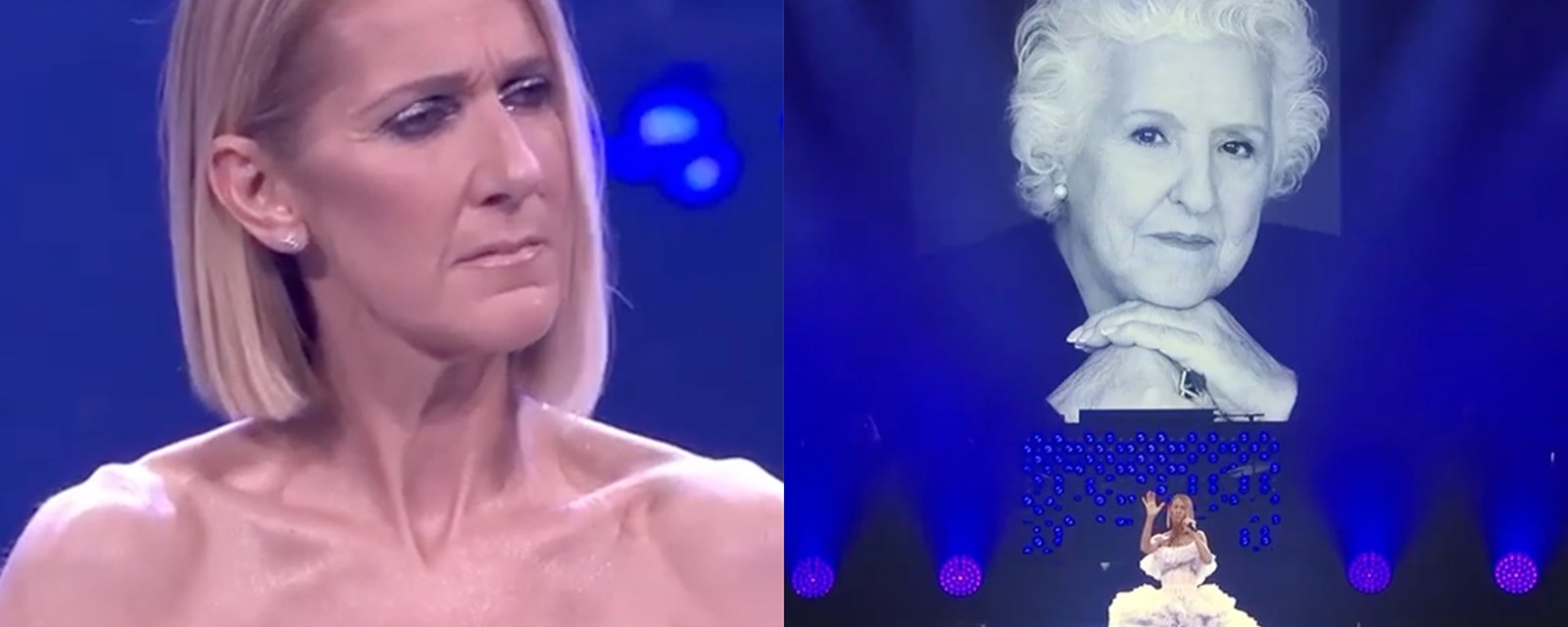 À VOIR | Céline Dion a chanté une chanson en l'honneur de sa mère à son dernier spectacle