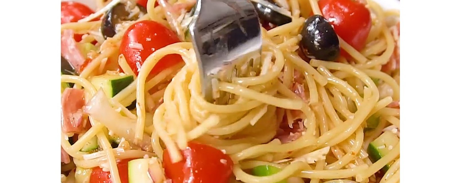 Salade de spaghetti à l'italienne