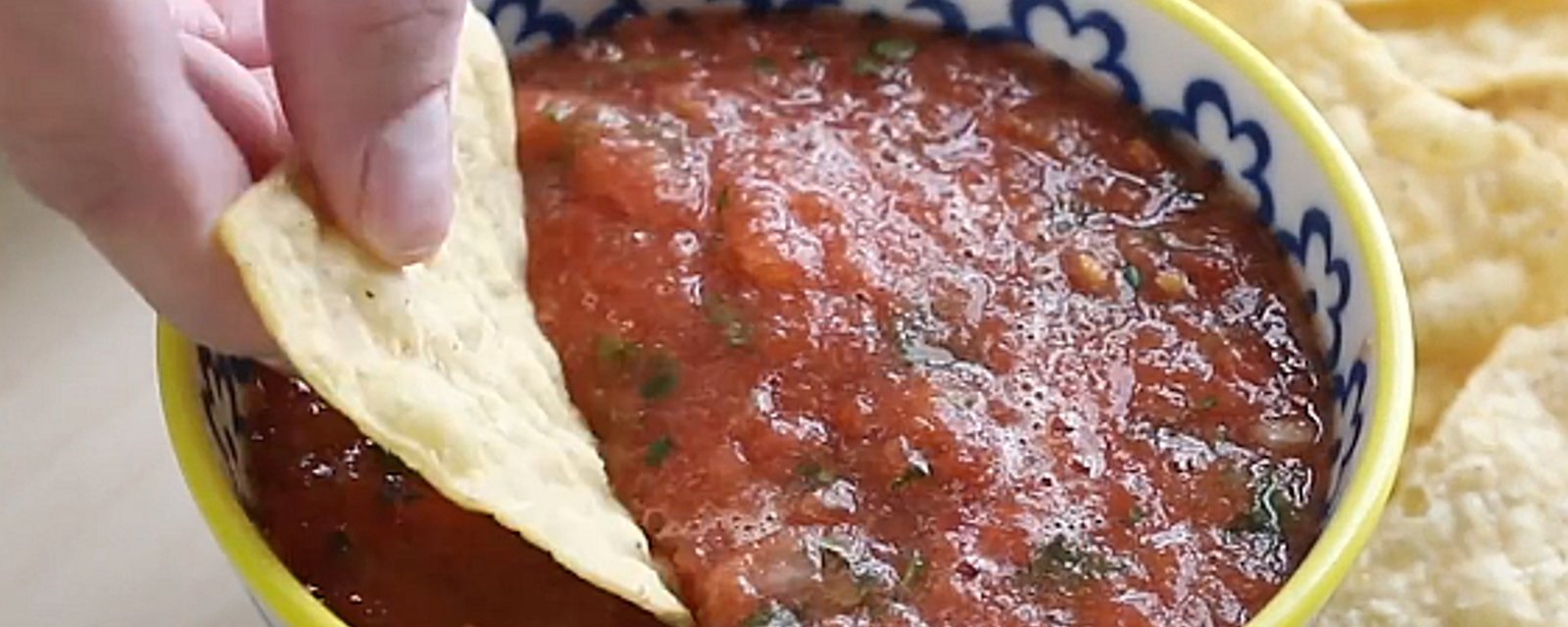 Délicieuse salsa maison prête en 5 minutes