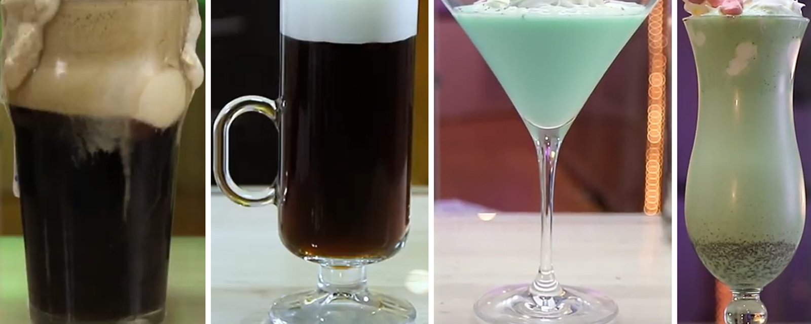 Quatre cocktails pour célébrer la St. Patrick en beauté