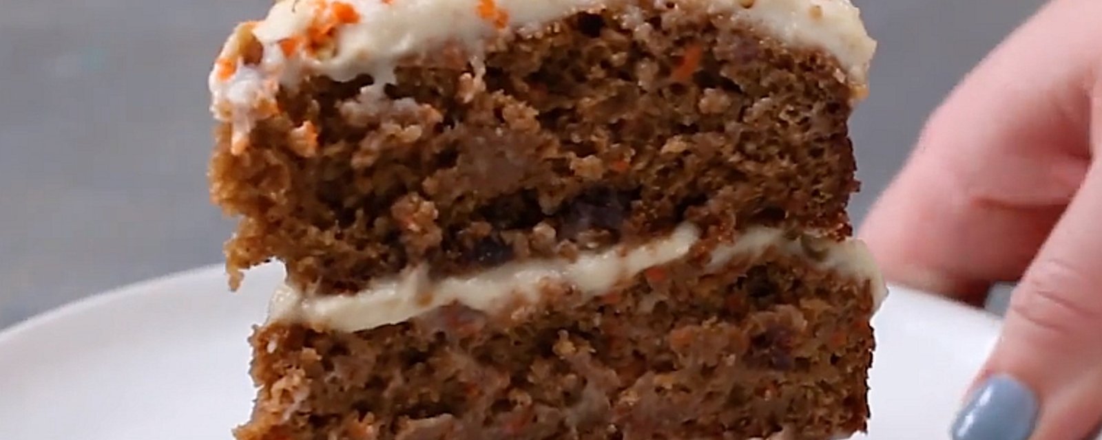 Gâteau aux carottes ultra décadent sans produits laitiers