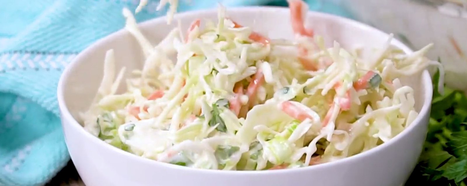 Salade de chou délicieuse et qui se prépare rapidement